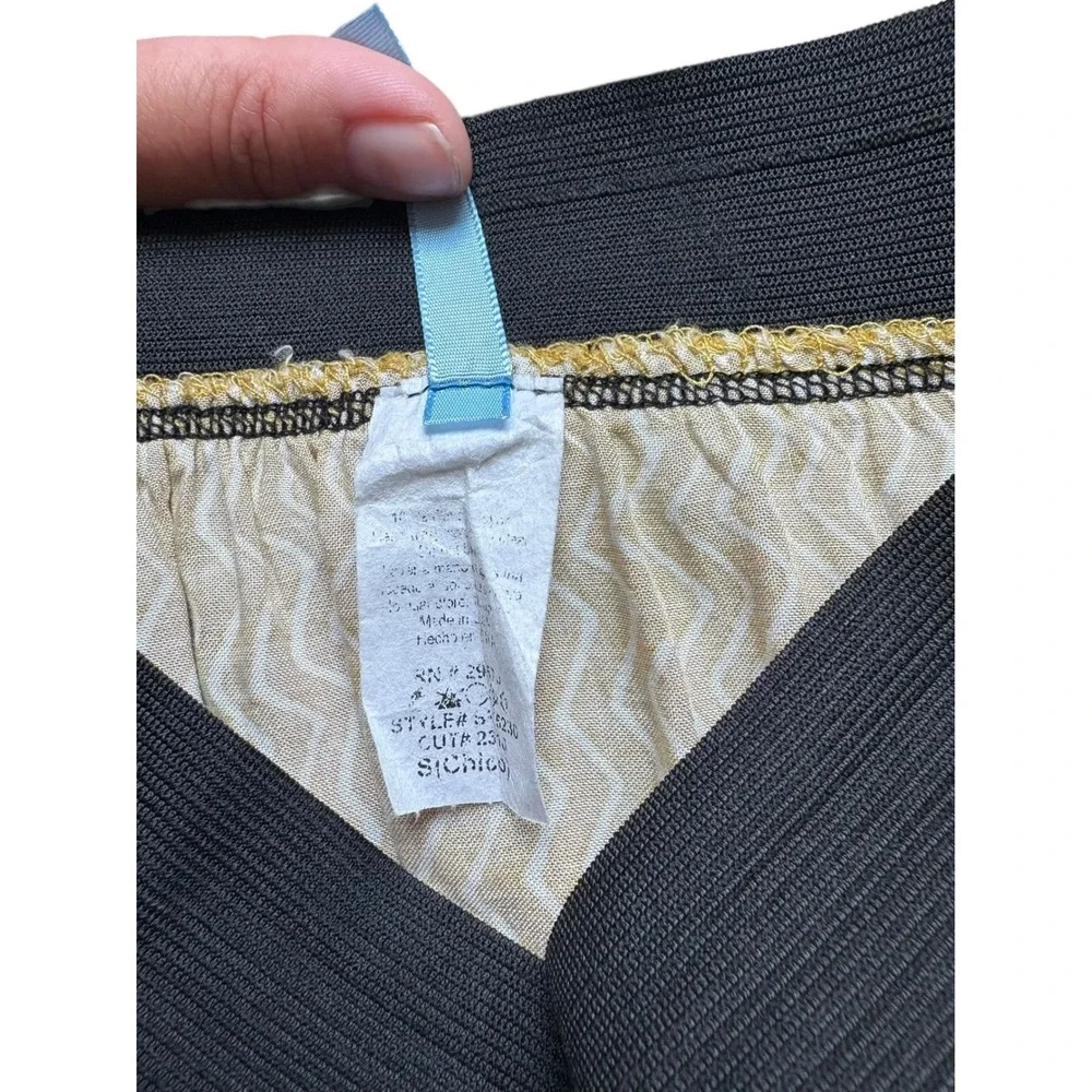 Moonlight Imports Skirt S Boho Tribal Geometric Print Yellow Multicolor USA‎